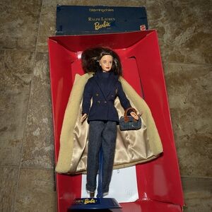 Ralph Lauren Barbie Doll with Navy Outfit